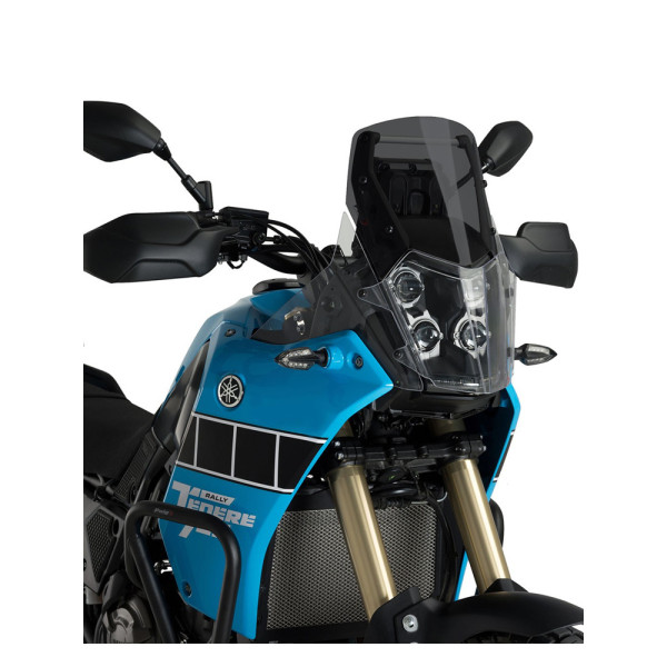 Спортивний щиток PUIG для Yamaha Tenere 700 (19-), Rally Edition (21-), World Raid (22-) сильно затемнений