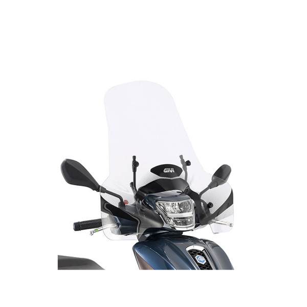 Прозора вітрове скло Kappa PIAGGIO Medley 125-150 I-Get / Medley S 125-150 I-GET (20 > 21) без кріплення