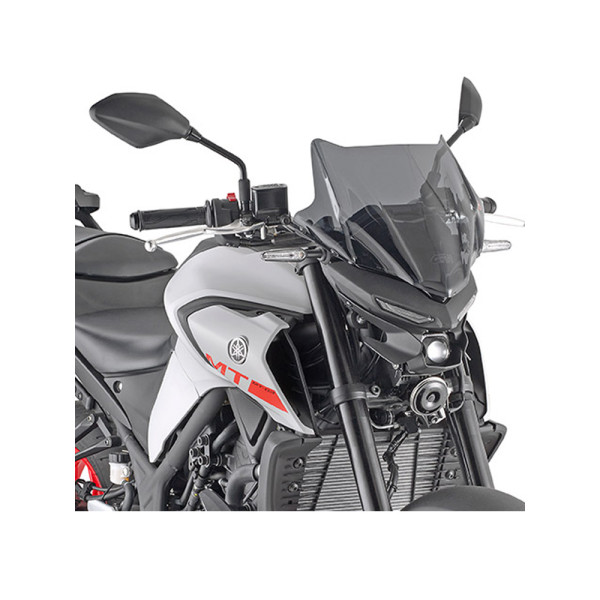 Мотоциклетний щиток Givi для Yamaha MT-03 321 (20-) затемнений кронштейн у комплекті