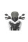 Затемнене мотоциклетне скло L Touratech Ducati Multistrada 1200 (15-18)/ 950
