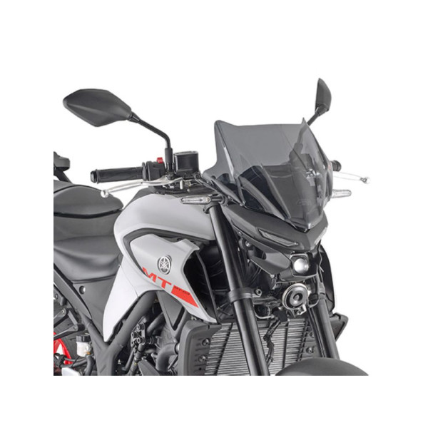 Мотоциклетний екран GIVI Kawasaki Z 650 (20-)/ Yamaha MT-03 321 (20-) затемнений без кріплення