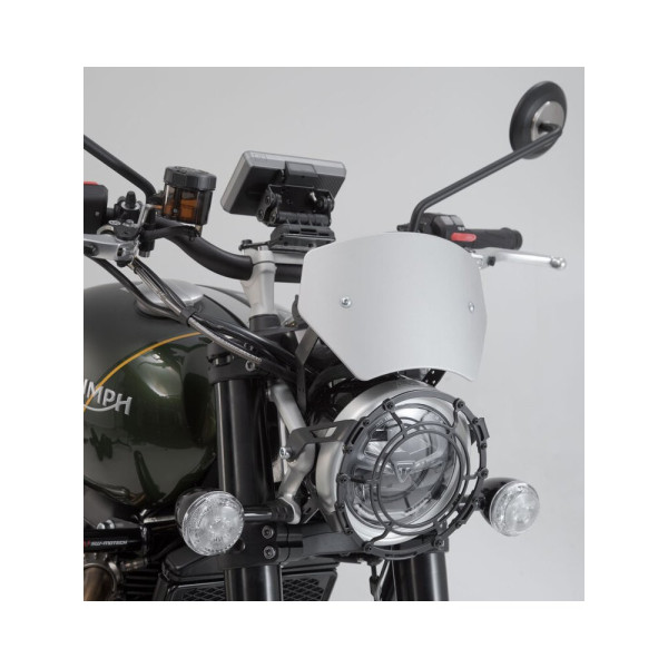 Мотоциклетний щиток SW-MOTECH Triumph Scrambler 1200 XC / XE (19-)/ X (25-) сірий