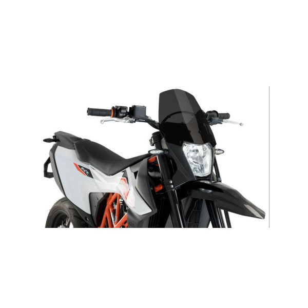 Вітрове скло PUIG для KTM 690 Enduro R / 690 SMC R (19-) сильно затемнене