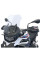 Мотоциклетний щиток WRS Caponord для BMW F 850 GS (18-23), F 800 GS/ Adventure (24-) прозорий без кріплення