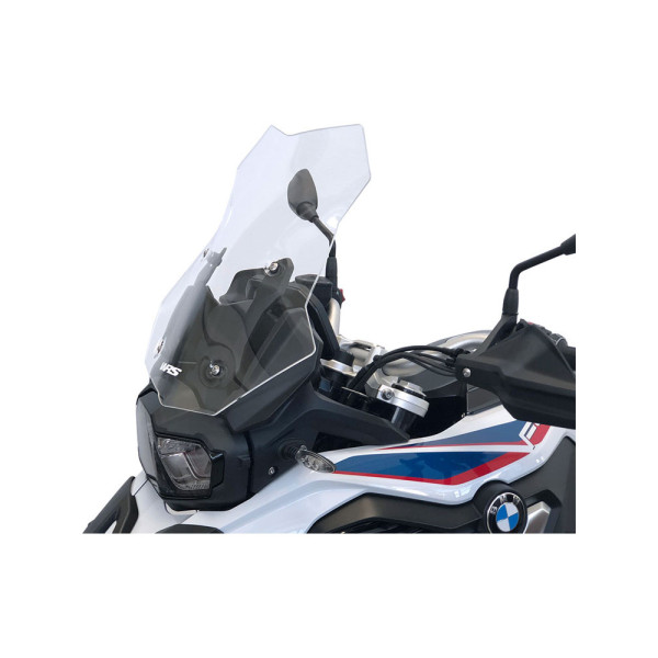 Мотоциклетний щиток WRS Caponord для BMW F 850 GS (18-23), F 800 GS/ Adventure (24-) прозорий без кріплення