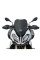 Мотоциклетний екран WRS Sport для BMW S 1000 XR (15-19) чорний матовий
