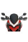 Мотоциклетний щиток WRS Sport для обраних моделей Ducati Multistrada чорний матовий