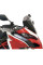 Мотоциклетний щиток WRS Sport для обраних моделей Ducati Multistrada сильно затемнений