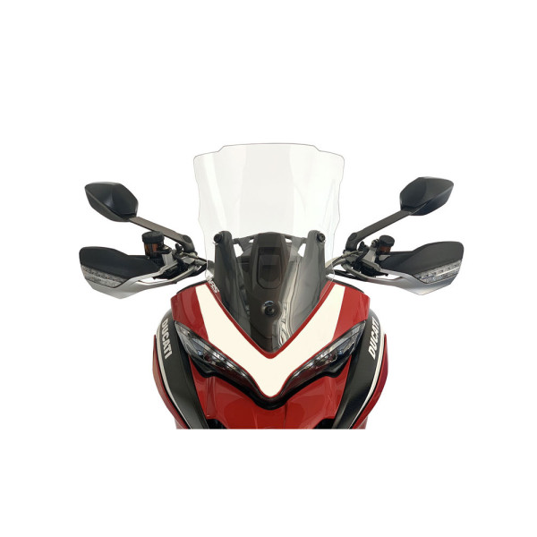 Мотоциклетний щиток WRS Touring для обраних моделей Ducati Multistrada прозорий
