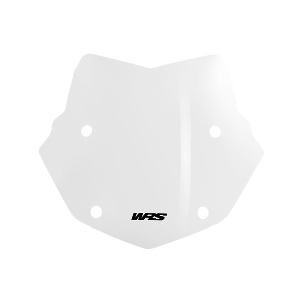 Мотоциклетний щиток WRS Enduro для BMW R 1200 GS/ ADV (13-18), R 1250 GS/ ADV (18-23) прозорий