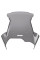 Мотоциклетний щиток WRS Caponord для BMW F 650 GS/ F 700 GS (11-17)/ F 800 GS (06-18) затемнений без кріплення