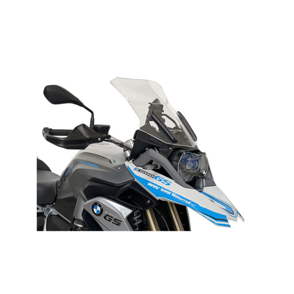 Мотоциклетний щиток WRS Sport для BMW R1200GS/ Adventure (13-18), R1250GS / Adventure (18-23) прозорий