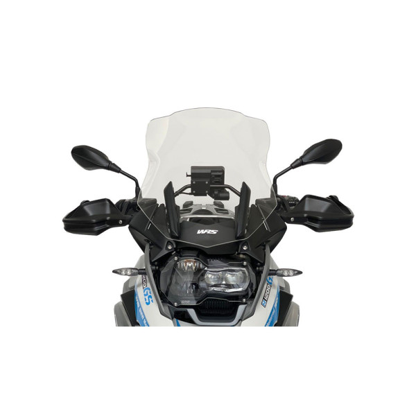 Мотоциклетний щиток WRS Intermedio для BMW R1200GS/ Adventure (13-18), R1250GS / Adventure (18-23) прозорий