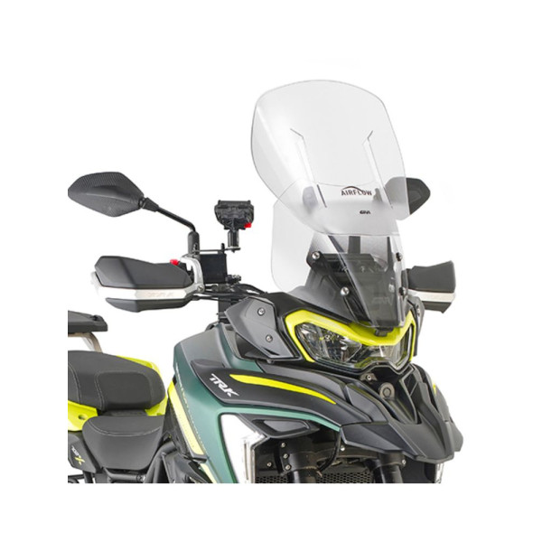 Мотоциклетний екран GIVI Airflow регульований для Benelli TRK 702 / X (23-) прозорий