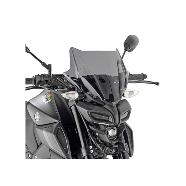 Мотоциклетний щиток Kappa для Honda CB 750 Hornet (23-), Yamaha MT 125 (20-23) затемнений без кріплення