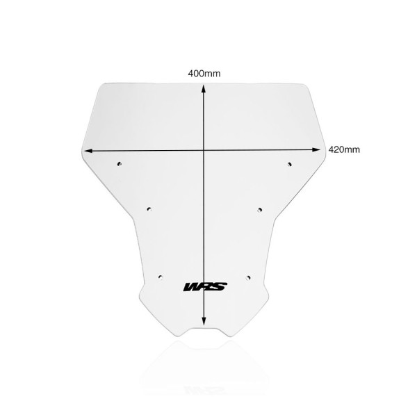 Мотоциклетний щиток WRS Intermedio Honda CRF1100L Africa Twin Adventure Sports (20-23) прозорий
