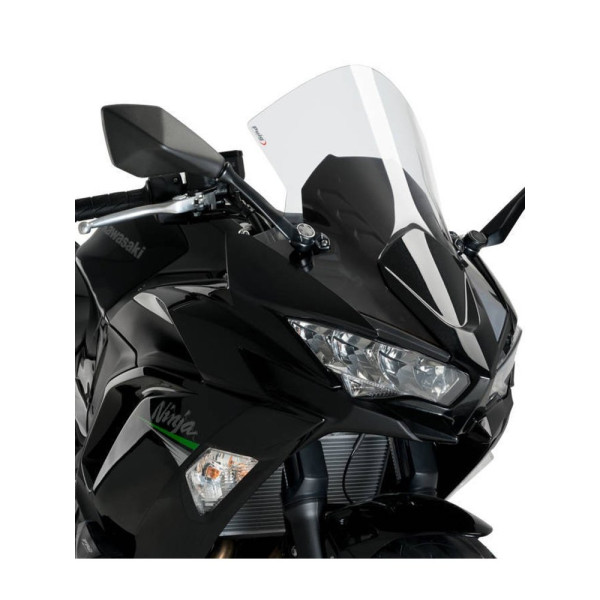 Гоночний щиток Puig для Kawasaki Z650 (20-21) прозорий