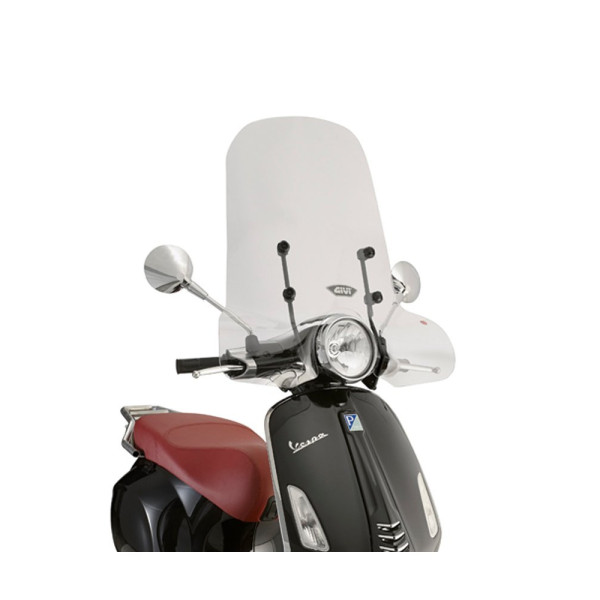 Прозора вітрове скло Givi для Vespa Primavera 50-125-150 (14 > 20)