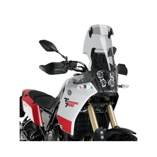 Туристичний щиток з дефлектором PUIG для Yamaha Tenere 700 (19-) легкий затемнений