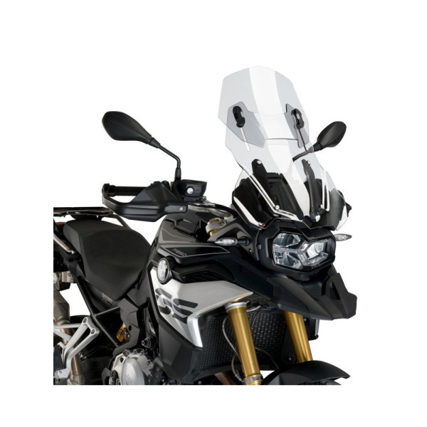 Туристичний щиток зі спойлером PUIG для BMW F850GS (18-), F850GS Adventure (19-) прозорий