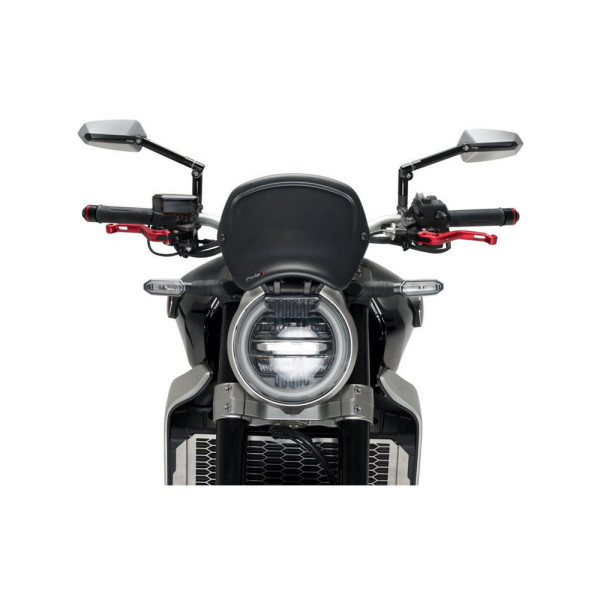 Мотоциклетний обтікач PUIG Retroplate для Honda CB1000R Neo Sports Cafe (18-20), CB650R Neo Sports Cafe (19-) чорний