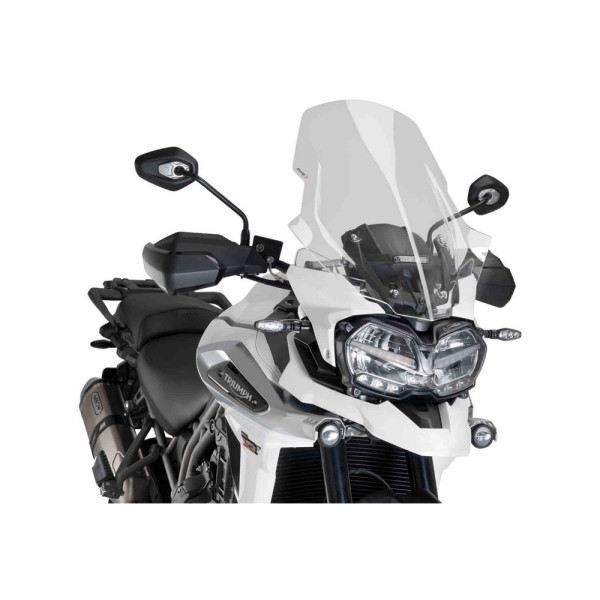 Туристичний щиток PUIG для Triumph Tiger Explorer 1200 / XC/XCX/XCA/XR/XRX/XRT прозорий