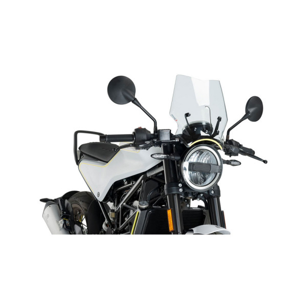 Обтікач PUIG для Husqvarna Svartpilen 401 / VITPILEN 401 (17-), SVARTPILEN 125 (21-) прозорий