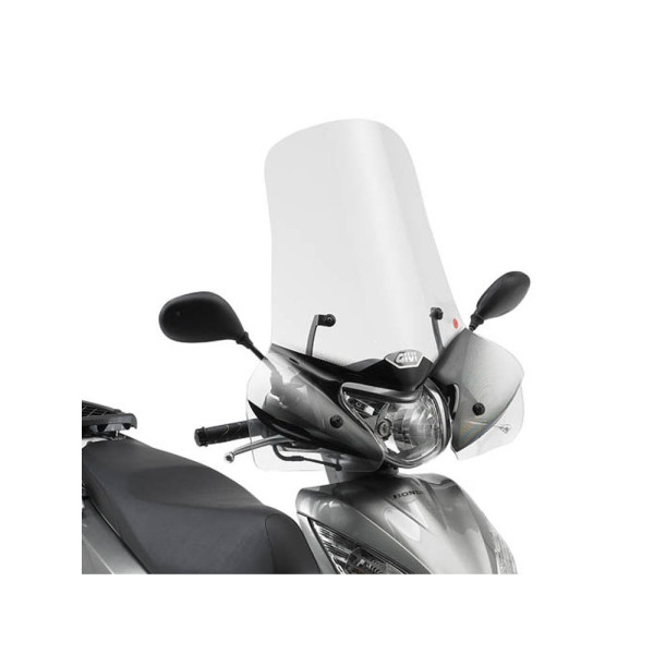 Мотоциклетний щиток GIVI Honda Vision 50 (11-20)/ 110 (11-) прозорий креплення в комплекті