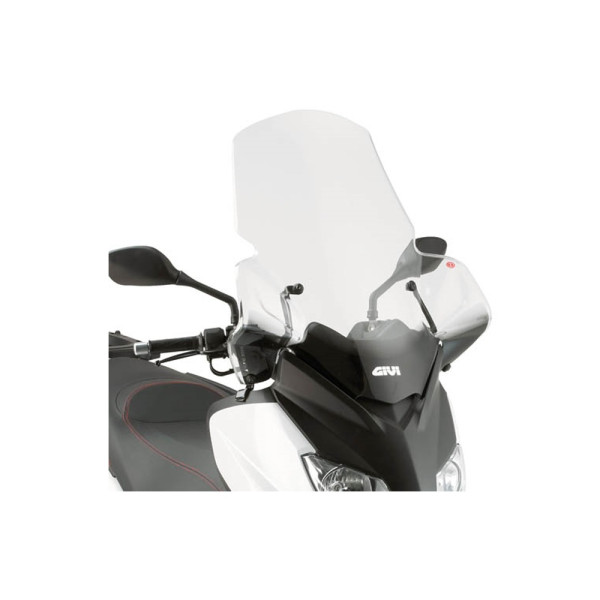 Прозора вітрове скло Givi для Yamaha X-MAX 125-250 (10 > 13) креплення в комплекті