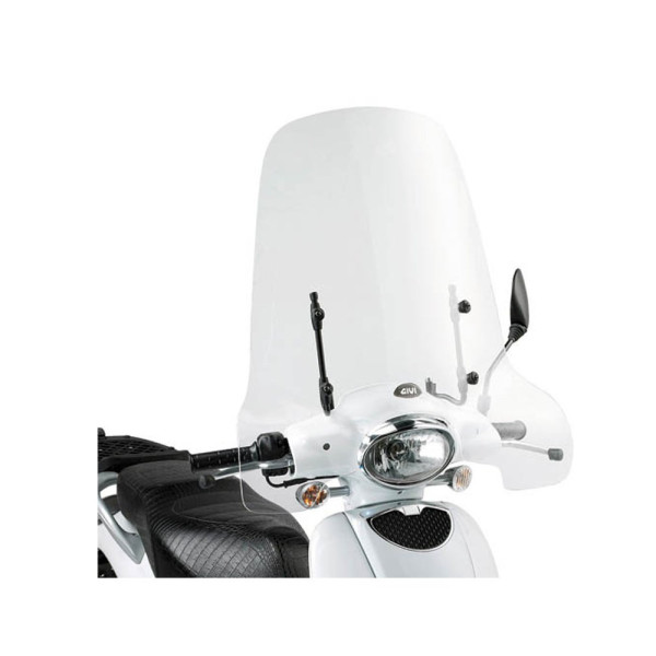 Прозора скло GIVI 153A Aprilia Scarabeo 50-100/ Street 09-13креплення в комплекті