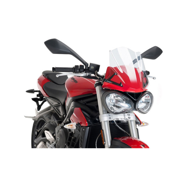 Вітрове скло PUIG для Triumph Street Triple S (17-19) прозоре