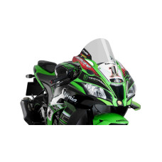 Спортивний екран PUIG для Kawasaki ZX-10R (16-20), ZX-10R KRT REPLICA (18-20), ZX-10R SE (18-20), ZX-10RR (17-20) прозорий