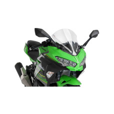 Спортивний екран PUIG для Kawasaki Ninja 400 (18-)/ Ninja 7 Hybrid/ Ninja 7 Hybrid/ Ninja E-1 (24-) прозорий
