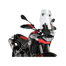 Мотоциклетний туристичний щиток PUIG для моделі Aprilia Tuareg 660 (22-) з дефлектором прозорий