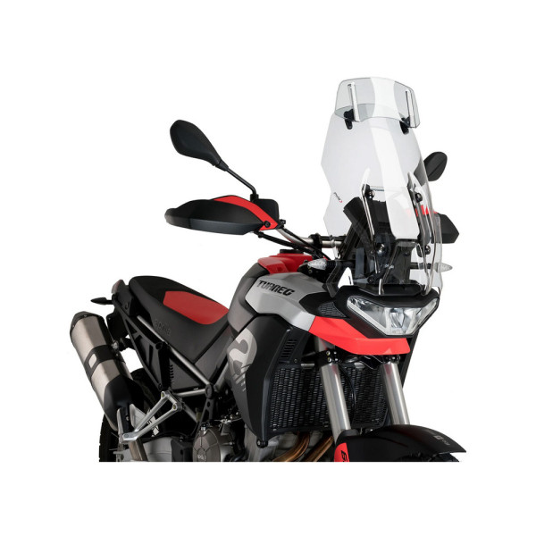 Мотоциклетний туристичний щиток PUIG для моделі Aprilia Tuareg 660 (22-) з дефлектором прозорий