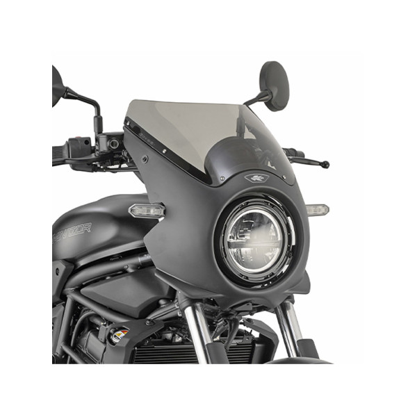 Мотоциклетний щиток Kappa з обтічником Kawasaki Eliminator 500 (24-) затемнений вимагає кріплення