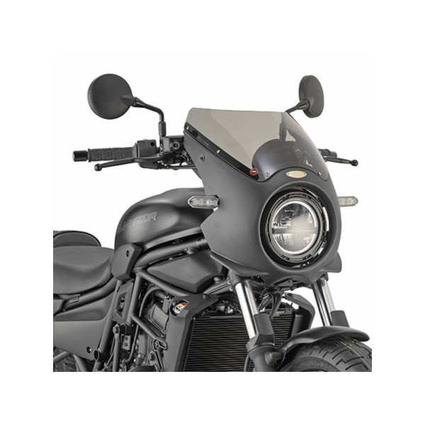 Мотоциклетний щиток GIVI з обтічником Kawasaki Eliminator 500 (24-) затемнений без кріплення