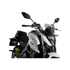 Мотоциклетний туристичний обтічник PUIG Naked New Generation CFMoto 650 NK (21-) легке затемнення