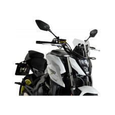 Мотоциклетний туристичний обтічник PUIG Naked New Generation CFMoto 650 NK (21-) прозорий