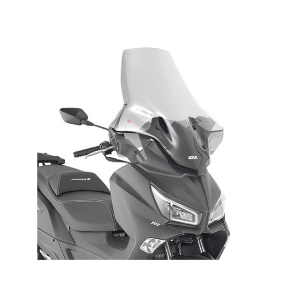 Мотоциклетний щиток GIVI з кріпленням до SYM Joyride 300 (22-) прозорий