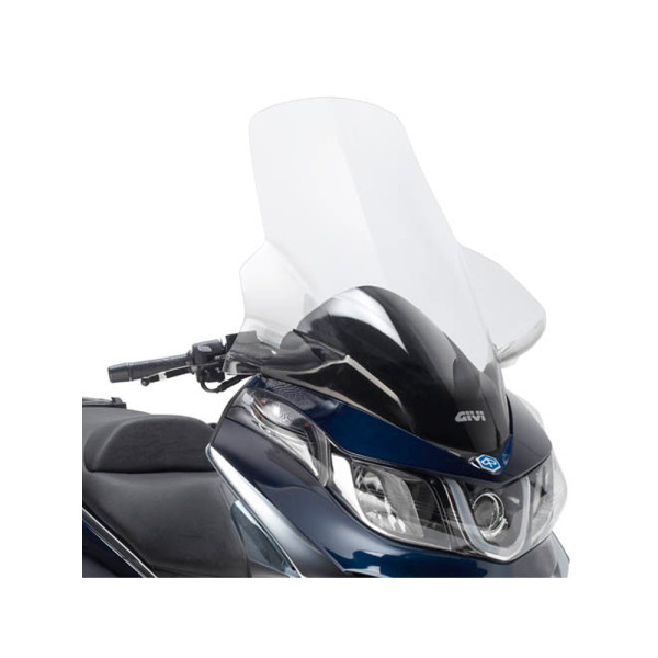 Мотоциклетний щиток GIVI Piaggio X10 125/ 350/ 500 (12-16) прозорий