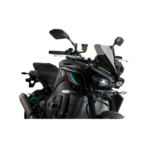 Спортивний мотоциклетний обтічник PUIG Naked New Generation Yamaha MT-10/ SP (22-) сильно затемнений