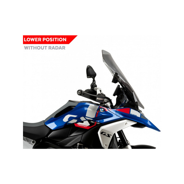 Мотоциклетний туристичний щиток PUIG BMW R 1300 GS (24-) легке затемнення без радара AAC