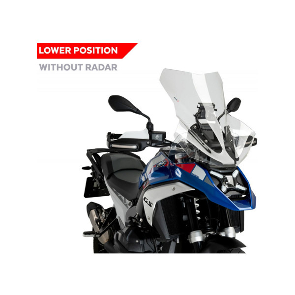 Мотоциклетний туристичний щиток PUIG BMW R 1300 GS (24-) прозорий без радара AAC
