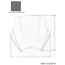 Мотоциклетний екран MRA Speed-Screen 