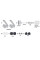 Мотоциклетний екран GIVI Honda PCX 125 (21-) прозорий з кріпленням D1190KIT