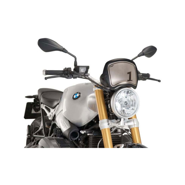 Пластикова вітрова кришка PUIG Retroplate для BMW R Nine T / Pure / Scrambler / Urban карбонова