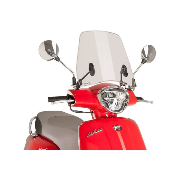 Вітрове скло PUIG Urban для Kymco LIKE 125 / 50 (17-20) легке затемнене