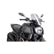 Вітрове скло PUIG Touring для Ducati Diavel (14-18) легке затемнення