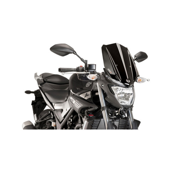 Обтікач PUIG Sport для Yamaha MT-03 (16-19) чорний